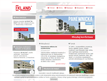 Tablet Screenshot of exland.pl